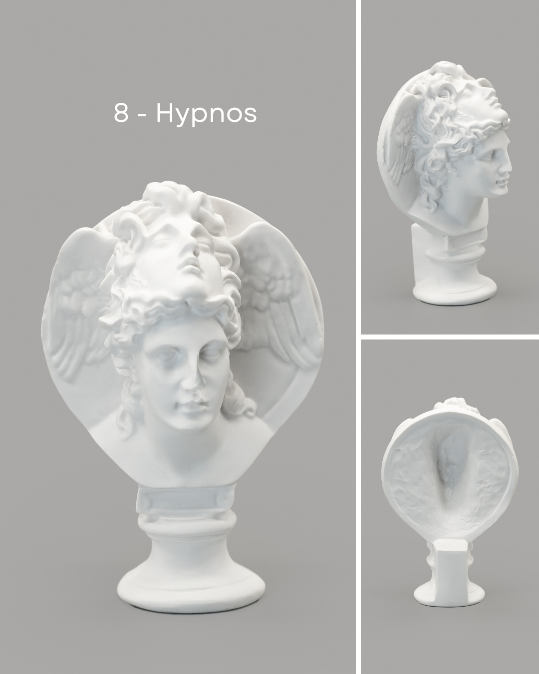 Greek &amp; Roman Mythology Miniature Statue Busts | Mini Figurines