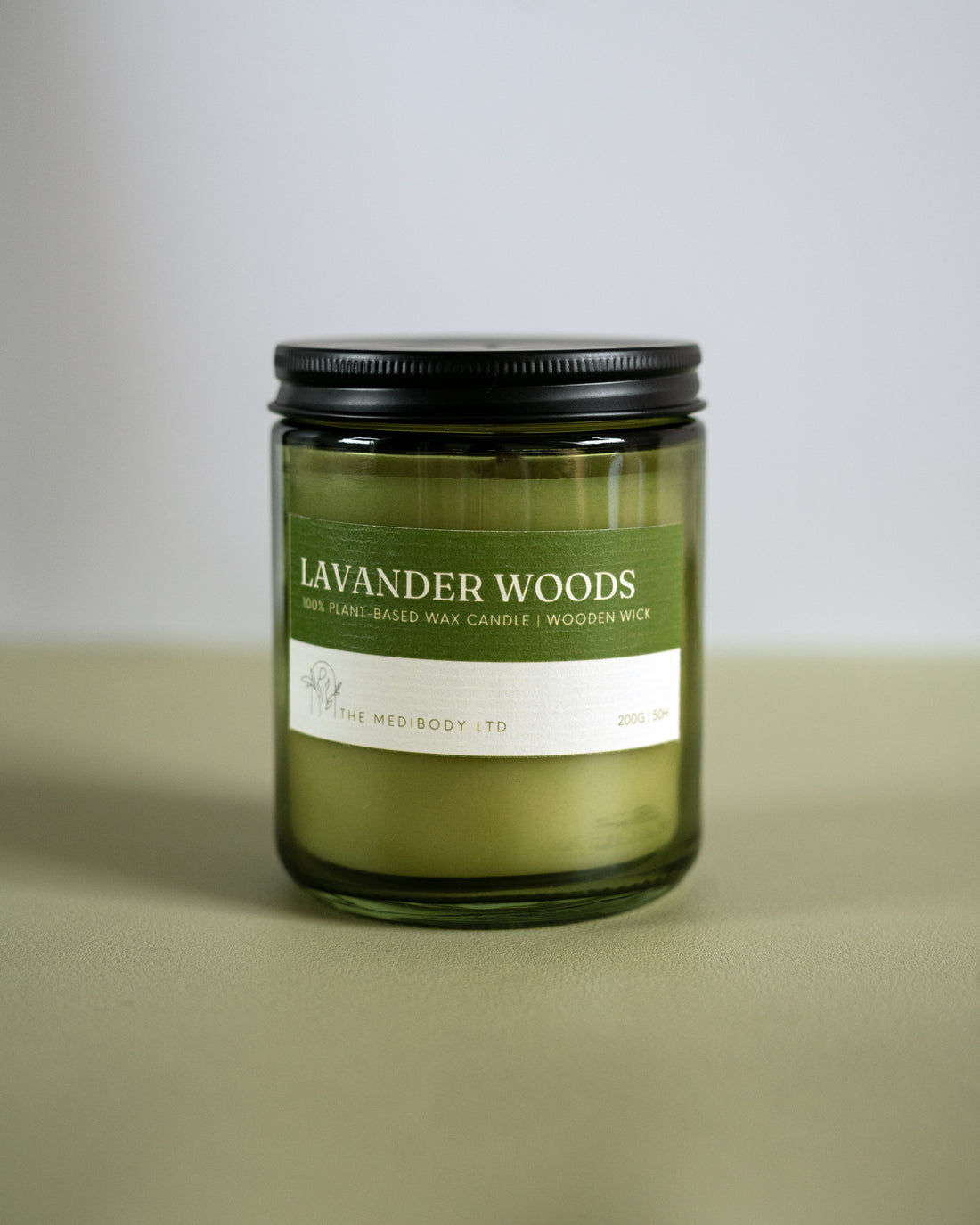 Lavender Woods Scented Jar Candle 200g