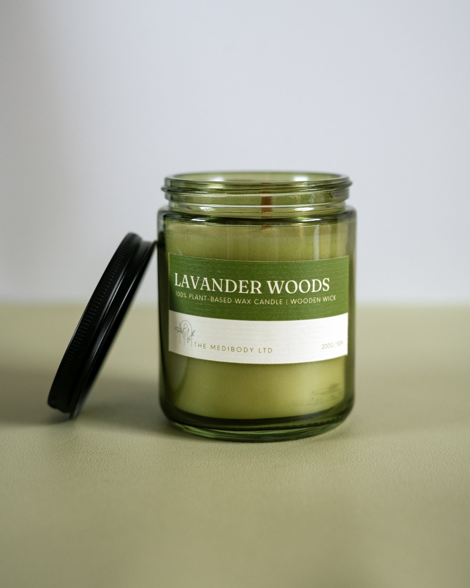 Lavender Woods Scented Jar Candle 200g