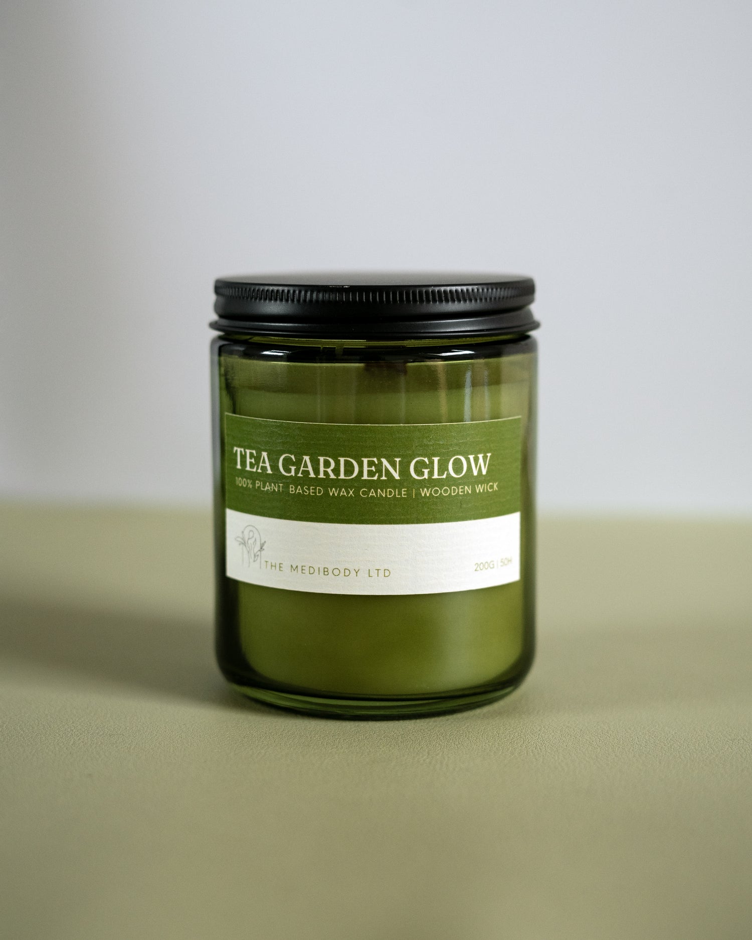 Tea Garden Glow Scented Jar Candle 200g &amp; 100g