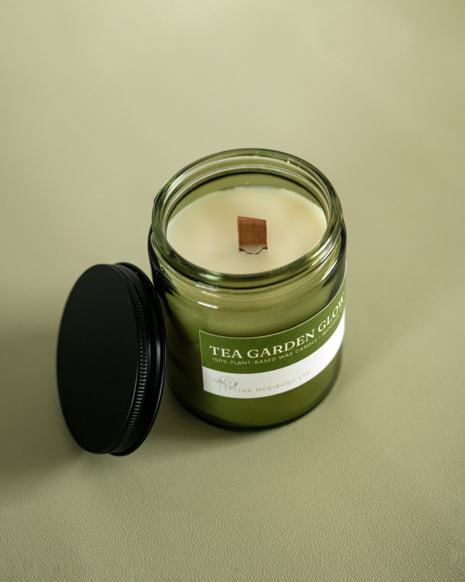 Tea Garden Glow Scented Jar Candle 200g &amp; 100g