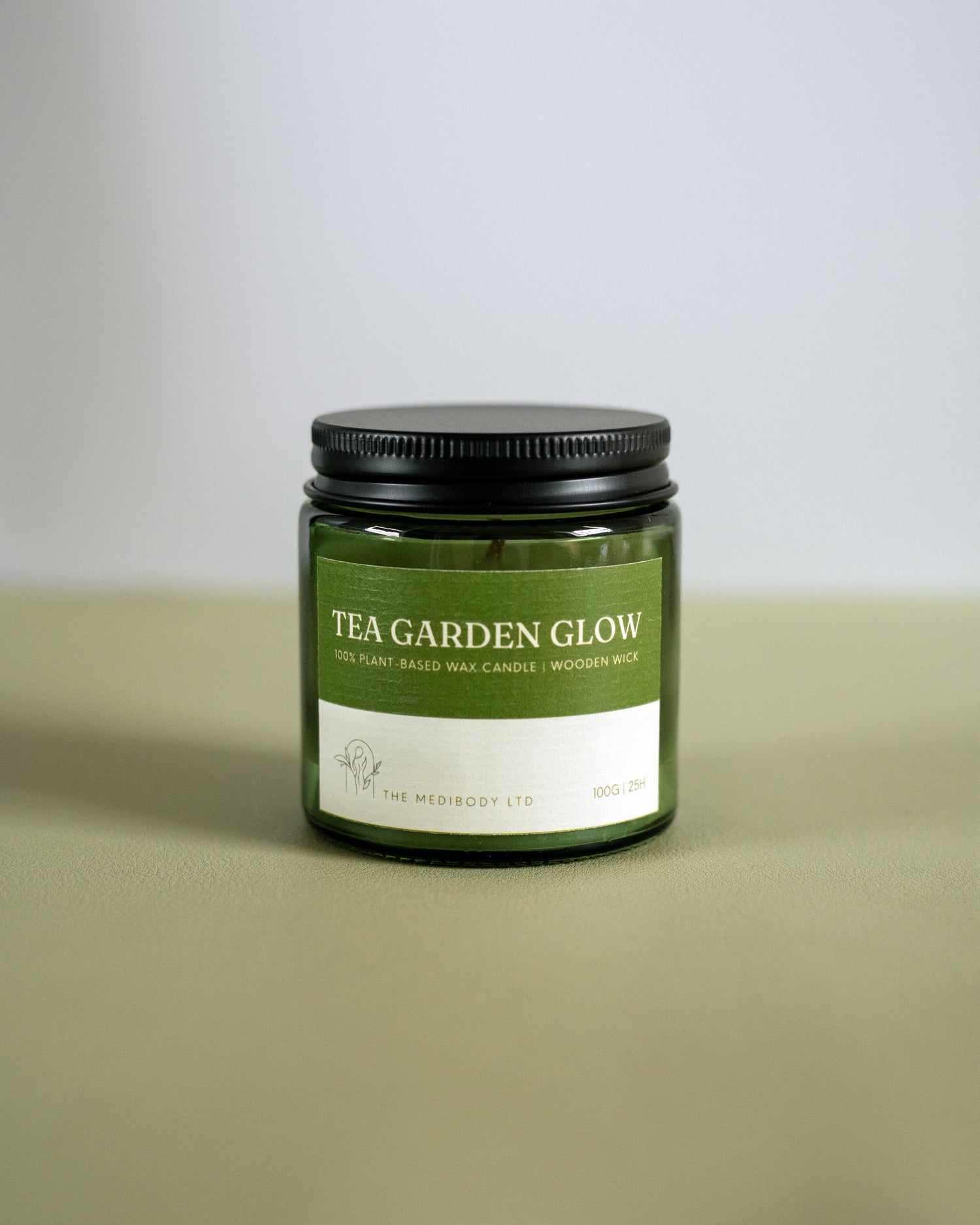 Tea Garden Glow Scented Jar Candle 200g &amp; 100g